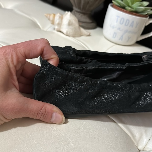 Donald J Pliner Ballet Flats-Sz 9.5M “Dance” Model-Elastic Slip On Style-Black - Picture 12 of 17